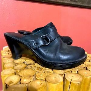 Black clogs